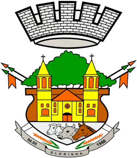 Brazão de prefeitura de glorinha